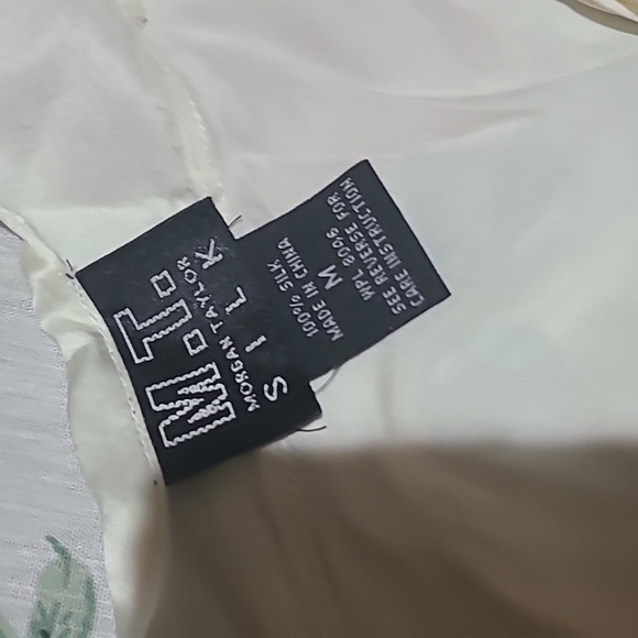 Vintage 100% SILK morgan taylor medium - Picture 8 of 9